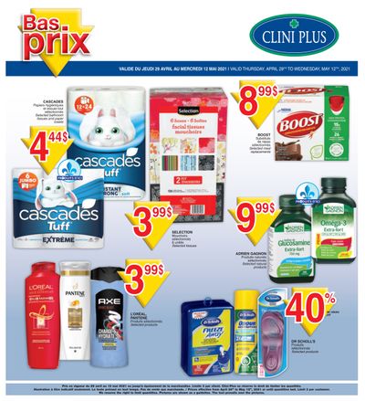 Clini Plus Flyer April 29 to May 12