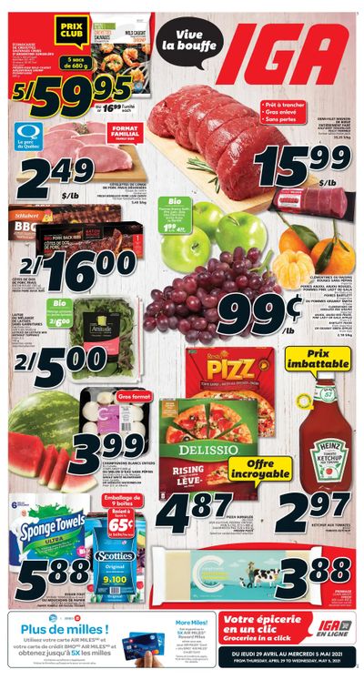 IGA (QC) Flyer April 29 to May 5