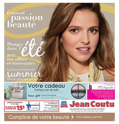 Jean Coutu (QC) Beauty Insert April 29 to May 12