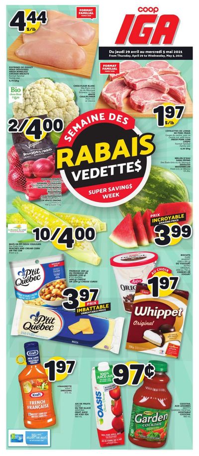 Coop IGA Flyer April 29 to May 5