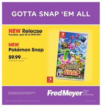 Fred Meyer Weekly Ad Flyer April 25 to April 30