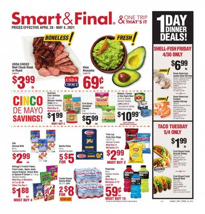 Smart & Final (AZ, CA, NV) Weekly Ad Flyer April 28 to May 4