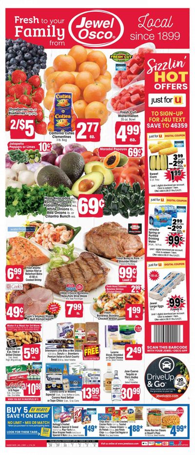 Jewel Osco (IN) Weekly Ad Flyer April 28 to May 4