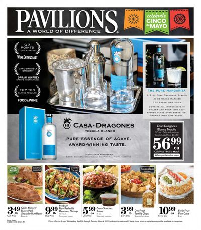 Pavilions (CA) Weekly Ad Flyer April 26 to May 4
