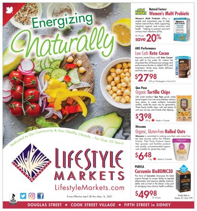 Lifestyle Markets Flyer April 28 to May 16