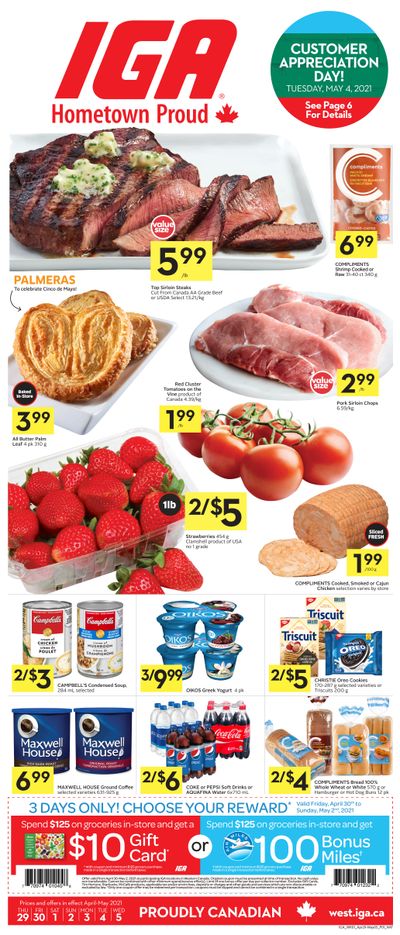 IGA (AB & BC) Flyer April 29 to May 5