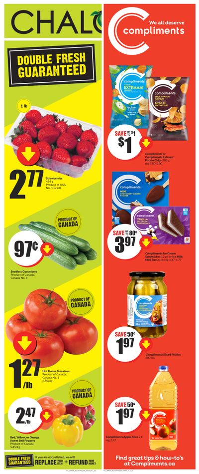 Chalo! FreshCo (West) Flyer April 29 to May 5