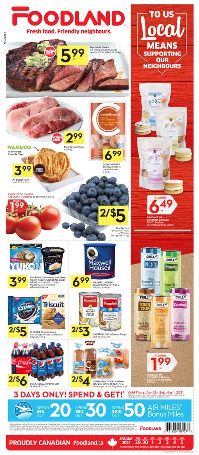 Foodland (Atlantic) Flyer April 29 to May 5