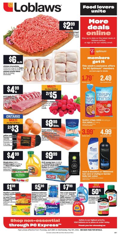 Loblaws (ON) Flyer April 29 to May 5