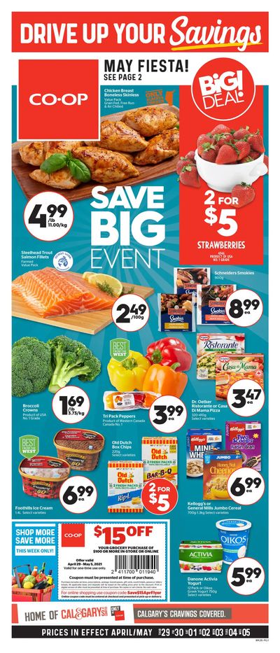 Calgary Co-op Flyer April 29 to May 5