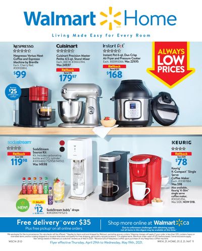 Walmart Home Book April 29 to May 19