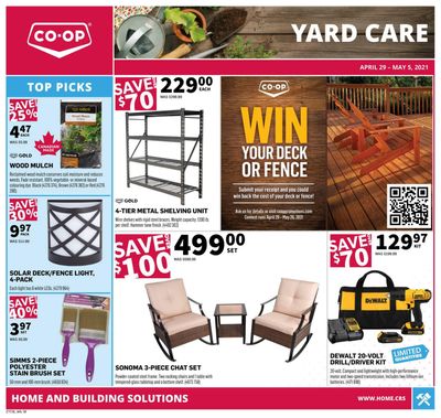 Co-op (West) Home Centre Flyer April 29 to May 5