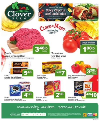 Clover Farm Flyer April 29 to May 5
