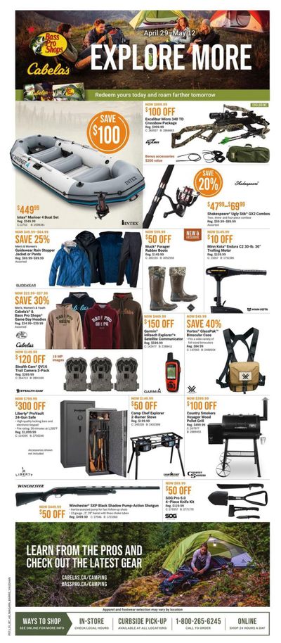Bass Pro Shops Flyer April 29 to May 12