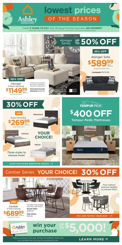 Ashley HomeStore (ON) Flyer April 27 to May 13