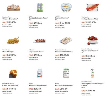 Whole Foods Market (West) Flyer April 28 to May 4