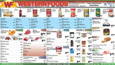 Western Foods Flyer April 28 to May 4
