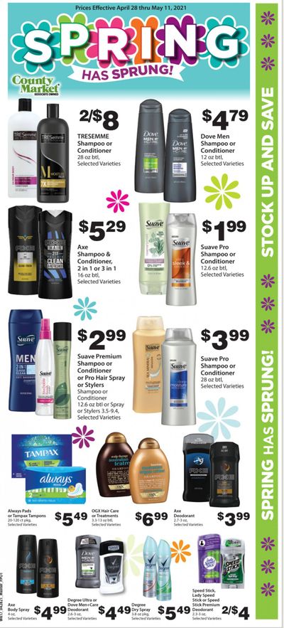 County Market Weekly Ad Flyer April 28 to May 11