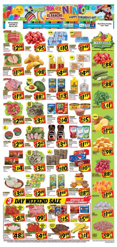 El Rancho (TX) Weekly Ad Flyer April 28 to May 4