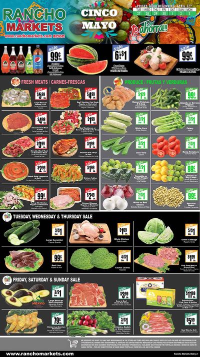 Rancho Markets Weekly Ad Flyer April 27 to May 3