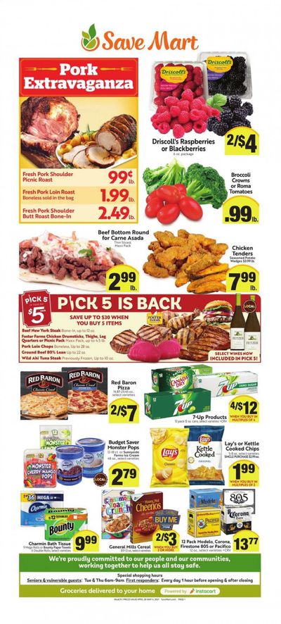 Save Mart Weekly Ad Flyer April 28 to May 4