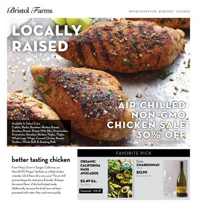 Bristol Farms (CA) Weekly Ad Flyer April 28 to May 11