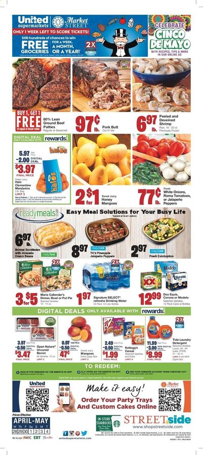 United Supermarkets Weekly Ad Flyer April 28 to May 4