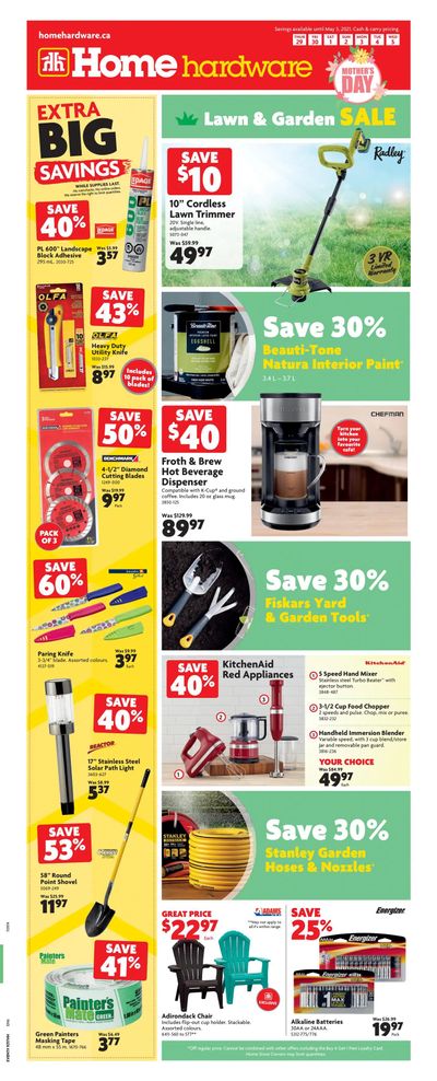 Home Hardware (ON) Flyer April 29 to May 5