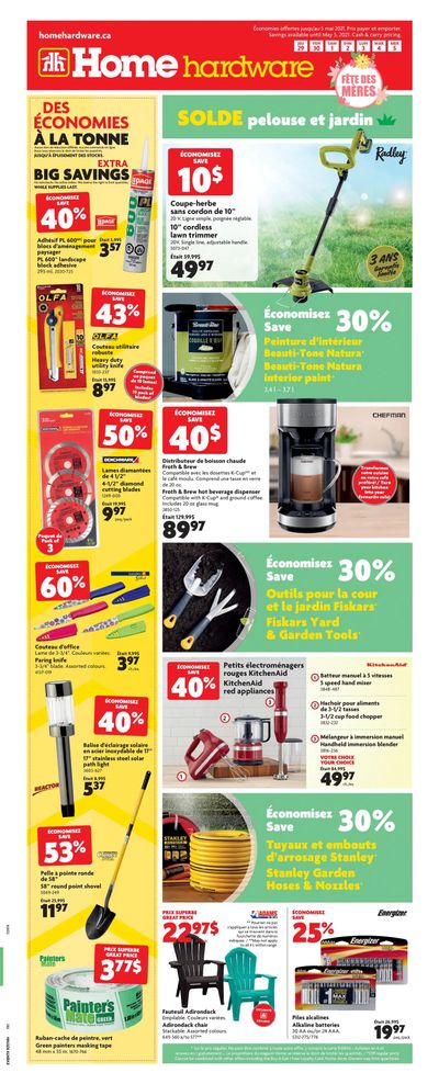 Home Hardware (QC) Flyer April 29 to May 5