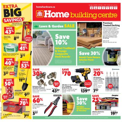 Home Building Centre (ON) Flyer April 29 to May 5