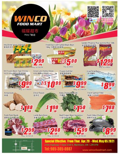 WinCo Food Mart (HWY 7) Flyer April 29 to May 5