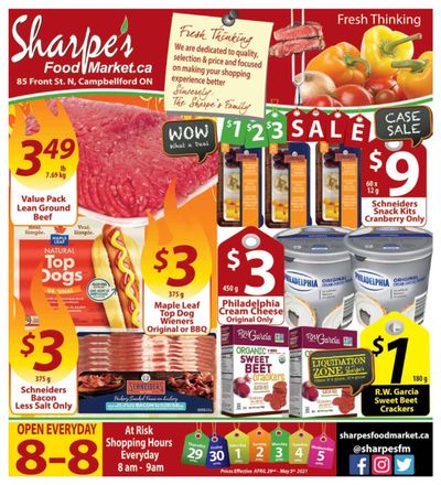 Sharpe's Food Market Flyer April 29 to May 5