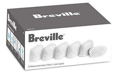 Breville Replacement Water Filters, White, 4 - BREBWF100 $19.99 (Reg $29.99)