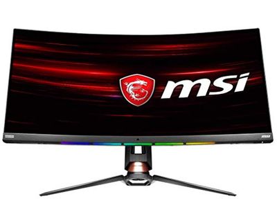 MSI Non-Glare Ultra Wide 21: 9 Aspect Ratio 3440 X 1440 (UWQHD) 144Hz Refresh Rate 1ms HDR 400 3K Resolution 34" FreeSync Curved Gaming Monitor (OPTIX MPG341CQR),Black $899.99 (Reg $1119.78)