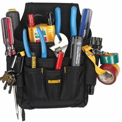 Custom Leathercraft Dewalt DG5103 Small Maintenance and Electrician's Pouch $19.99 (Reg $20.99)