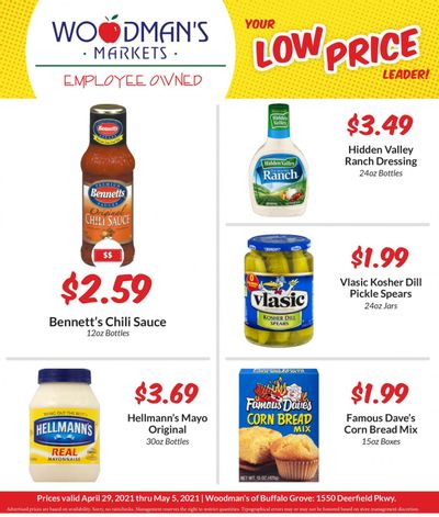 Woodman's Markets (IL, WI) Weekly Ad Flyer April 29 to May 5