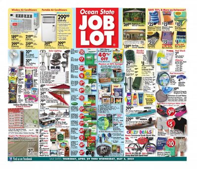 Ocean State Job Lot Weekly Ad Flyer April 29 to May 5