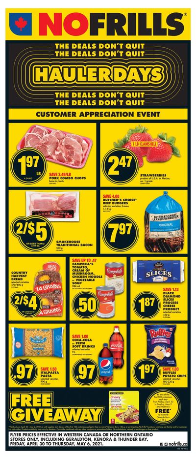 No Frills (West) Flyer April 30 to May 6