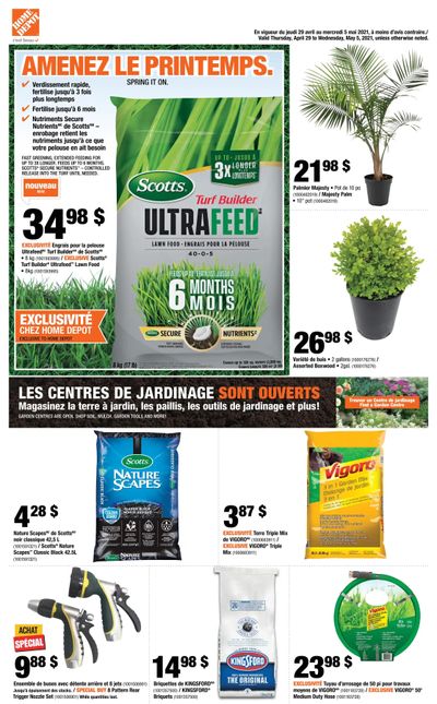 Home Depot (QC) Flyer April 29 to May 5