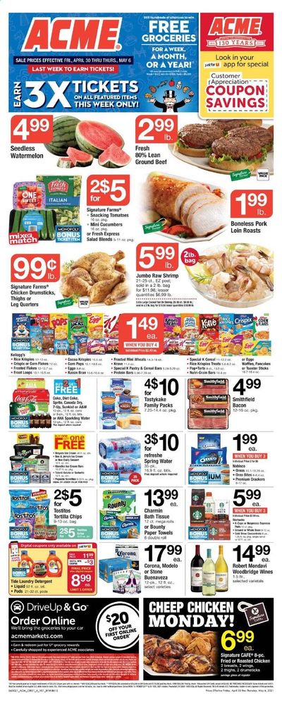 ACME Weekly Ad Flyer April 30 to May 6