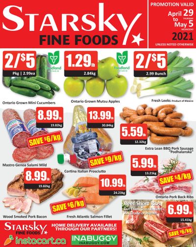 Starsky Foods Flyer April 29 to May 5