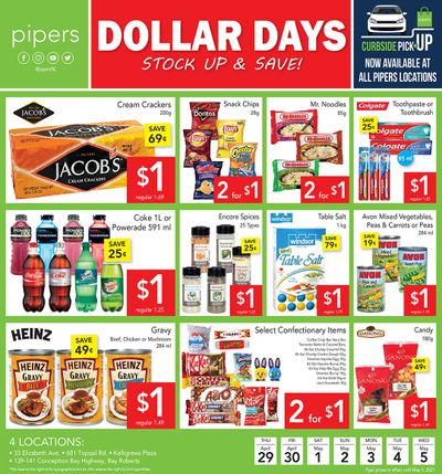 Pipers Superstore Flyer April 29 to May 5