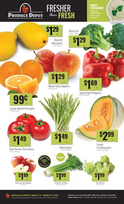 Produce Depot Flyer March 11 to 17