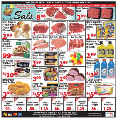 Sal's Grocery Flyer April 30 to May 6