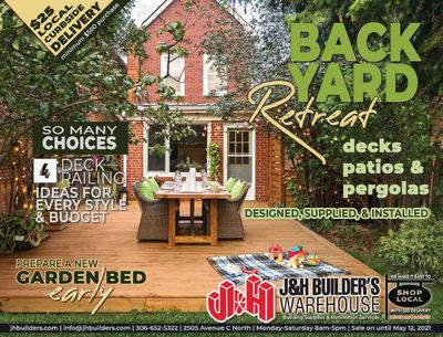 J&H Builder's Warehouse Flyer April 29 to May 12