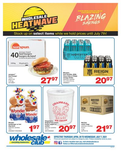 Wholesale Club (ON) Flyer April 29 to July 7