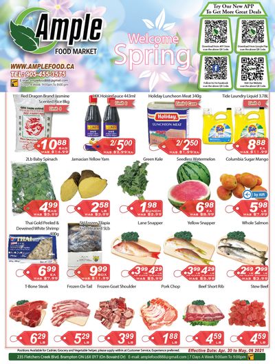 Ample Food Market (Brampton) Flyer April 30 to May 6