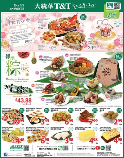 T&T Supermarket (GTA) Flyer April 30 to May 6