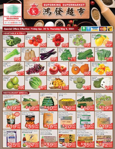 Superking Supermarket (North York) Flyer April 30 to May 6