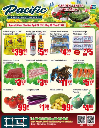 Pacific Fresh Food Market (North York) Flyer April 30 to May 6